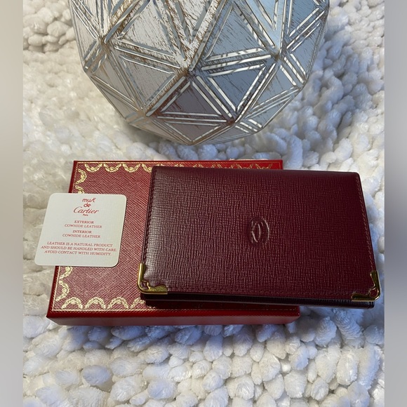 Must de Cartier Leather Card Case - Picture 2 of 13
